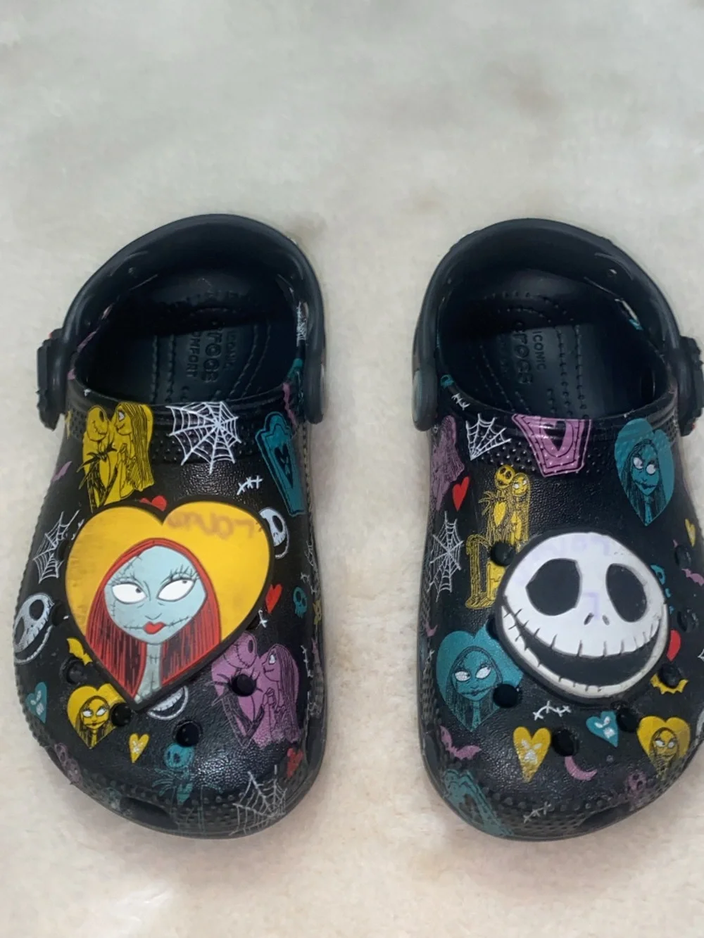 The Nightmare Before Christmas Kids Black Crocs for boy our girl